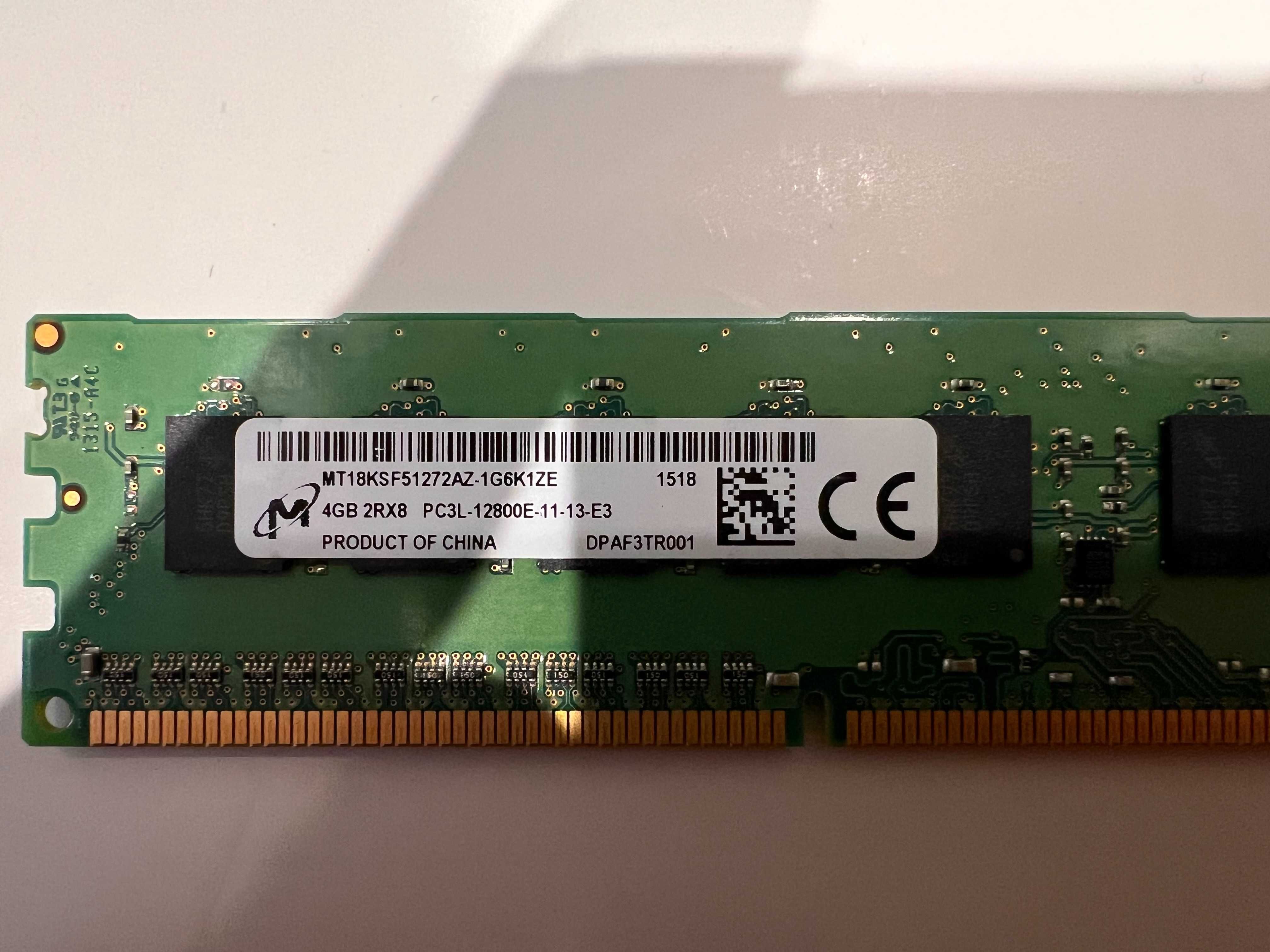Pamięć RAM Micron DDR3 4 GB 1600 MHz