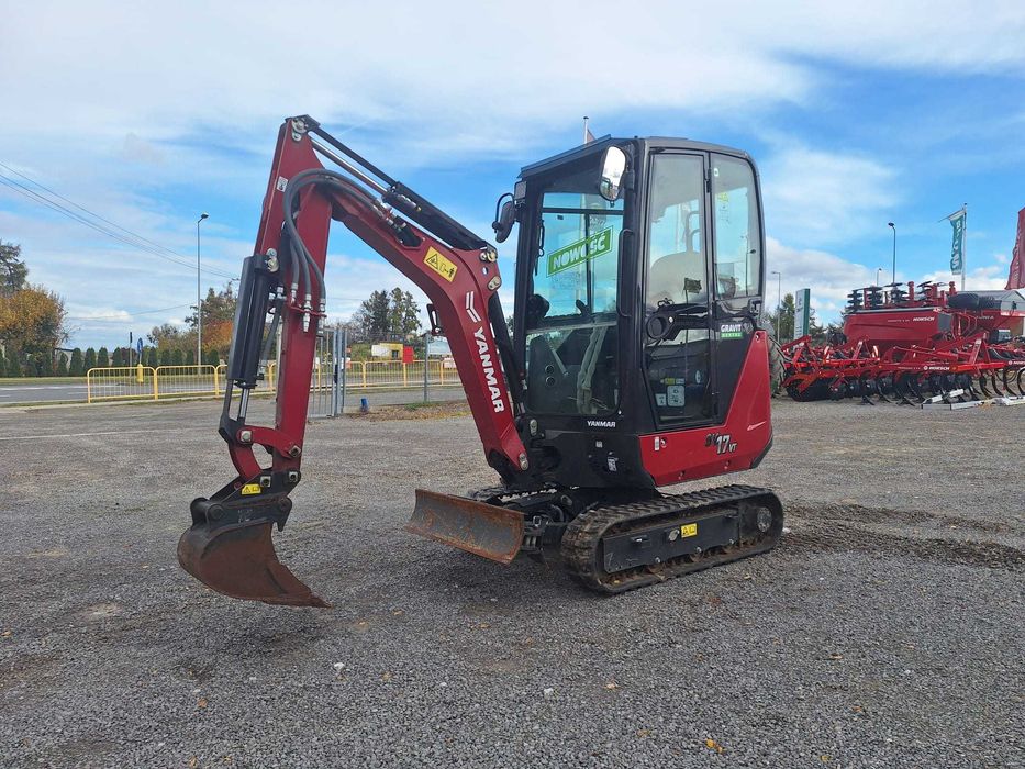 Koparka Yanmar SV17 DEMO (1,8 tony) od Autoryzowanego Dealera - GRAVIT
