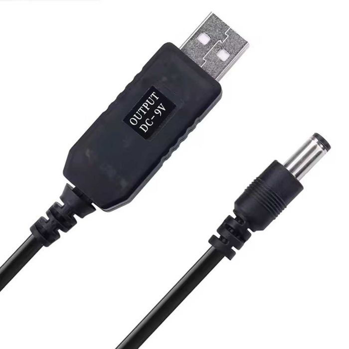 Кабель Переходник для Роутера DC 3,5 мм работы без света от PowerBank