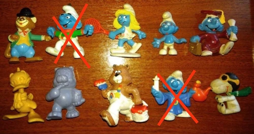 Figuras da Disney e não só (anos 80)