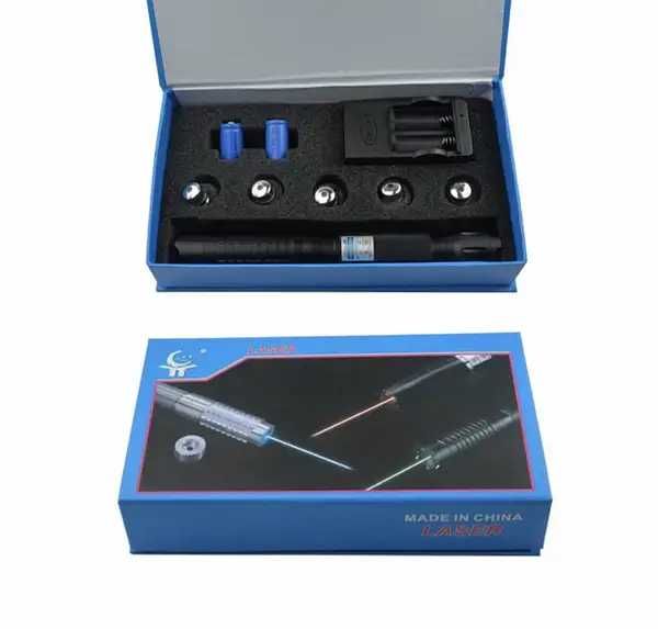 Потужна лазерна указка YX-B015, 2х16340, Box(заходить для ЗСУ) до 5км