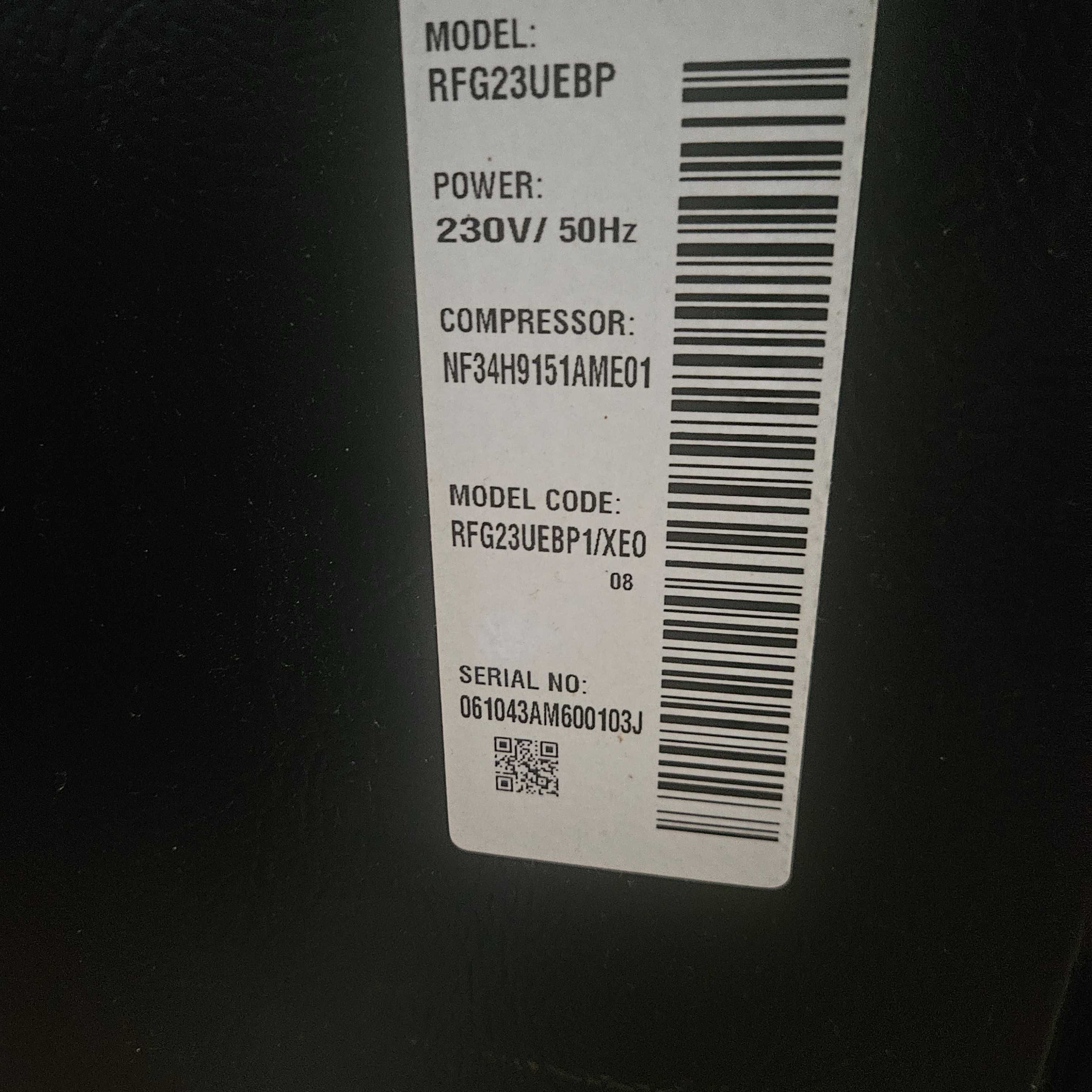 Lodówka Samsung Side by Side no frost KOSTKARKA RFG23UEBP/XEO