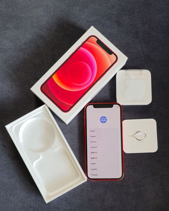 iPhone 12 mini Czerwony