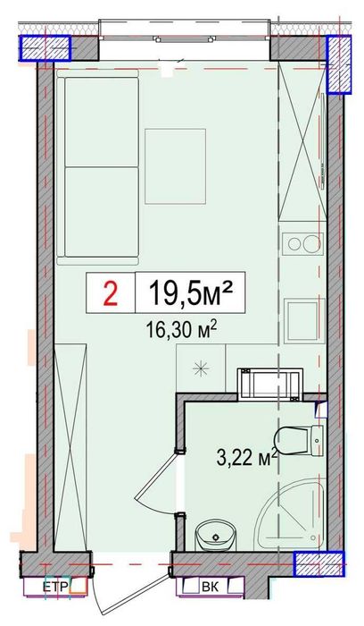 Продаж квартири біля хвойного лісу Биківня, метро Лісова траса Бровари
