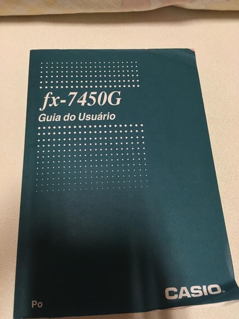 Maquina calculadora Casio