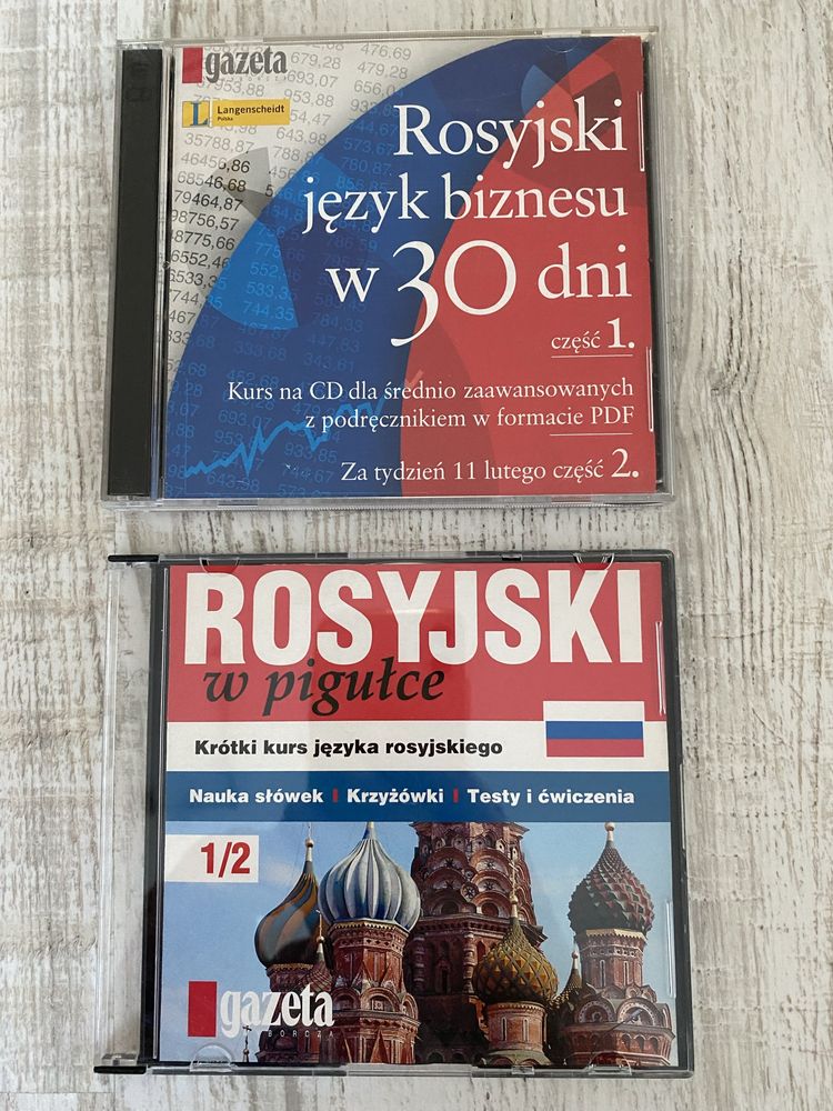 Jezyk rosyjski na 2 płytach