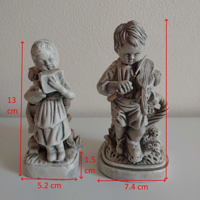 Estatuetas e Jarro Porcelana Antigas Velharias Artigos de Decoração