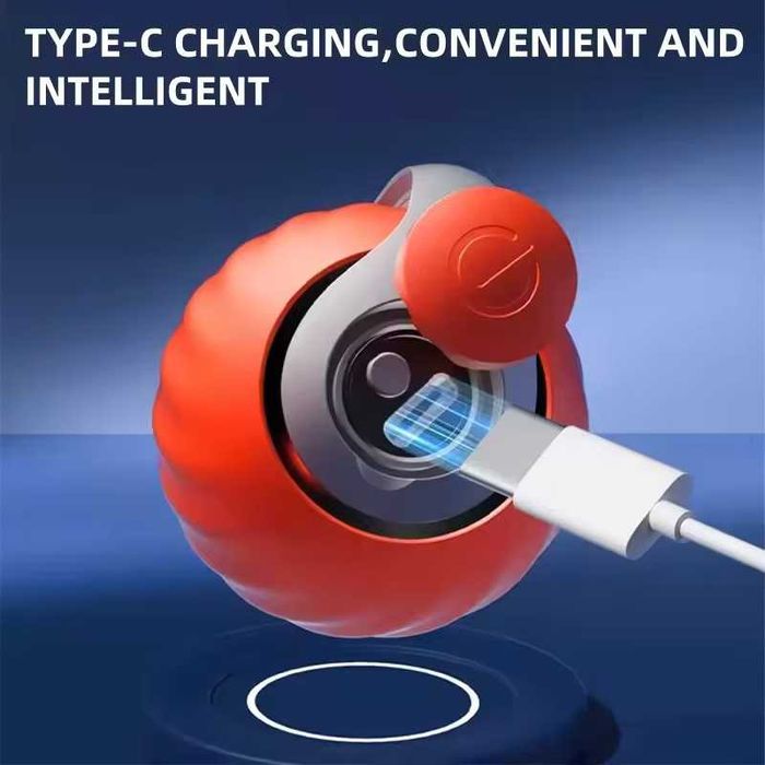 Інтерактивний м’ячик для котів і собак із хвостиком іграшка Petgravity