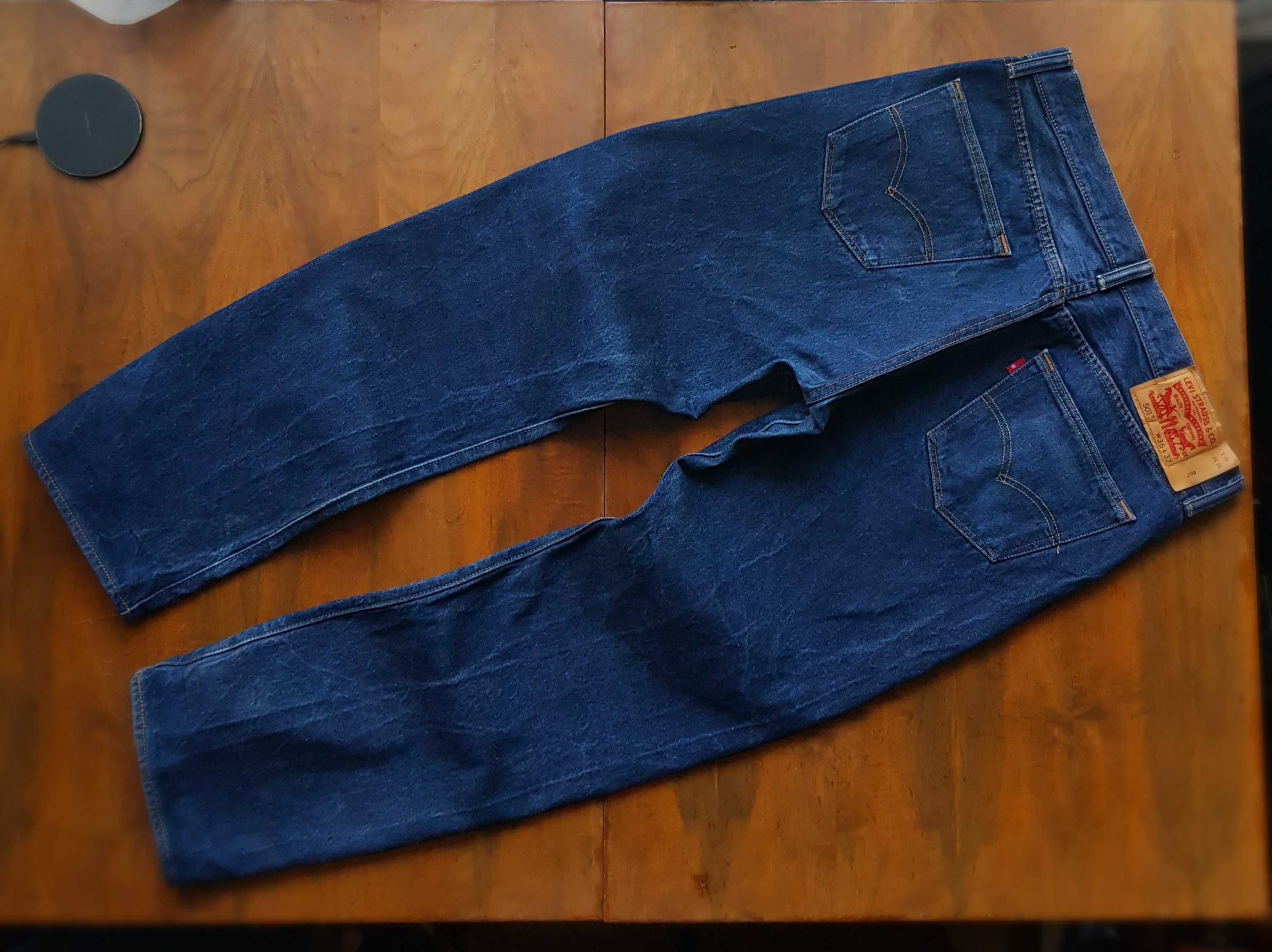 Джинсы (Levis 501) Made in Meхico! W36-L32