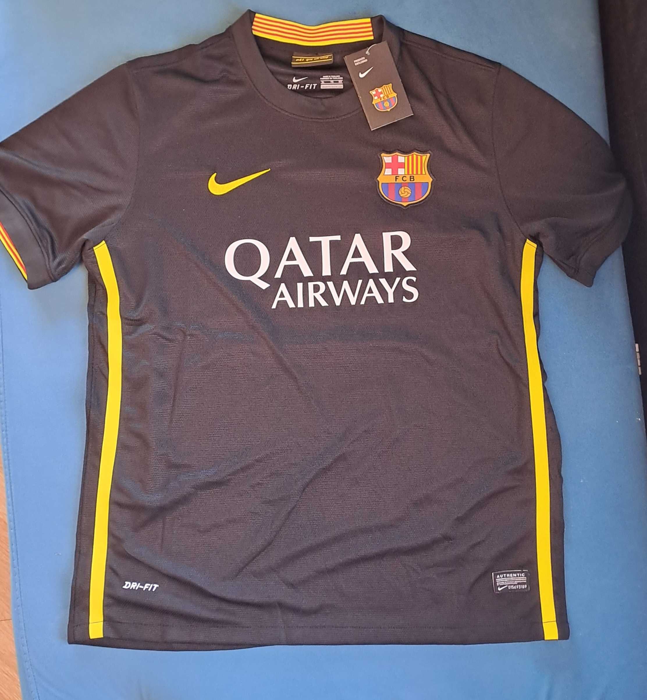 Nowa koszulka FC Barcelona, model retro, 2013/14, wyjazd, #10 Messi XL
