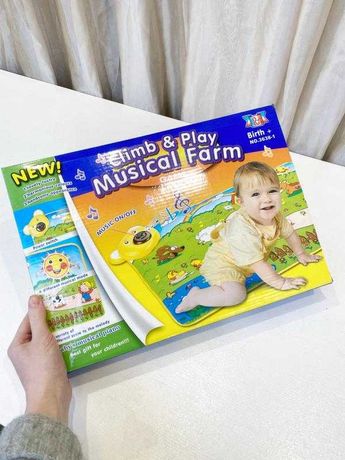 Детский музыкальный коврик для малышей