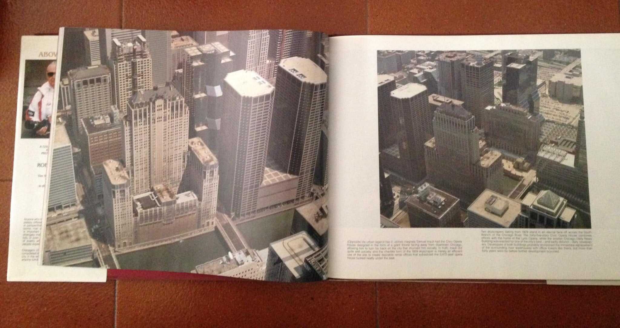 Esplendido livro em Inglês de Robert Cameron "Above Chicago"