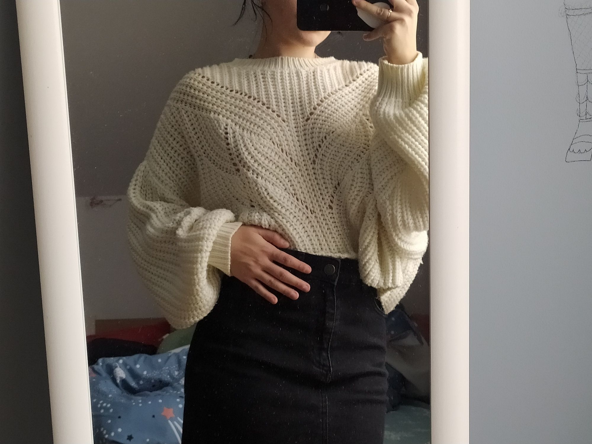 Sweterek oversize