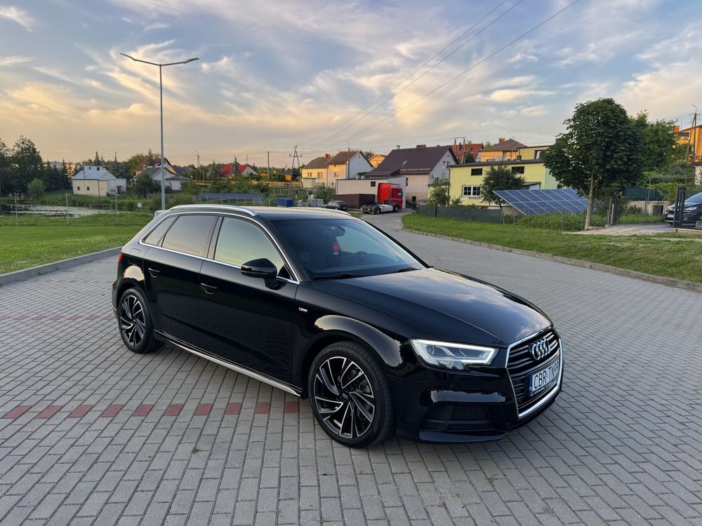 Audi A3 2.0 TDi 150KM / Automat / 3x S-Line / Super Stan / Led / Navi
