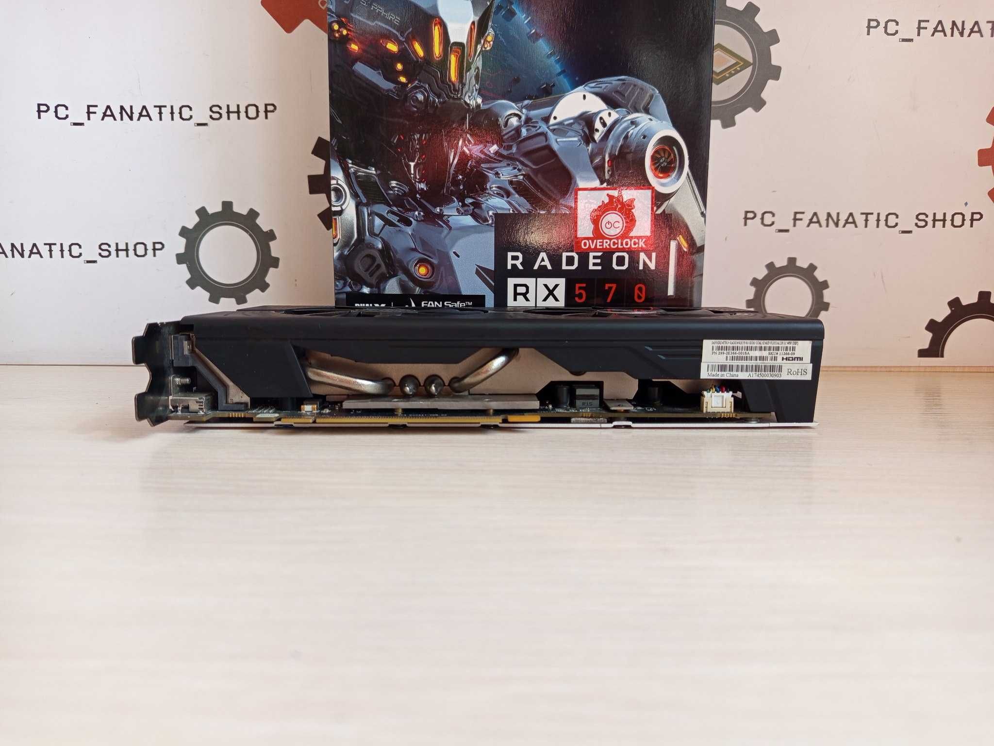 Гарантія/Sapphire NITRO+ OC RADEON RX 570 8G/PC_fanatics_shop