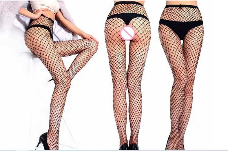 Колготи крупна сітка з відкритим доступом Еротична білизна 1 шт