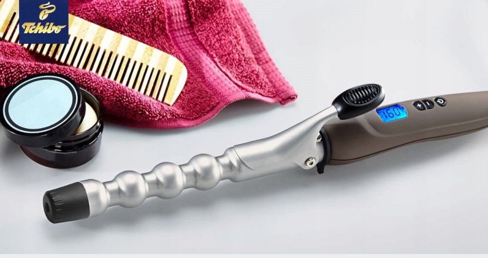 Tchibo nowa lokówka do włosów karbowana Curling Tongs