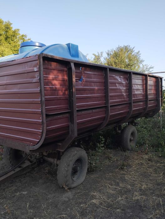 Тракторний прицеп 2 ПТС 4 (мажара). РУМ 500 літрів