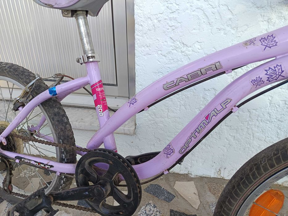 Bicicleta de criança menina