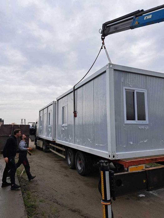 Nowy Kontener 6x3m biurowy, socjalny, budowlany - w częściach