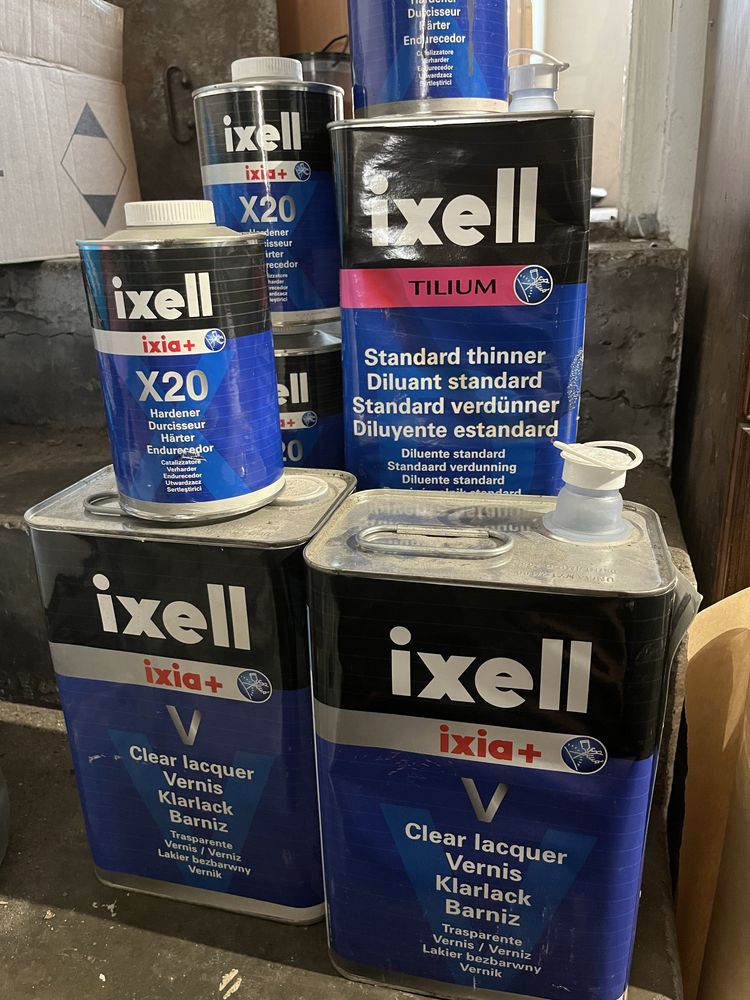 Ixell lakier bezbarwny klar