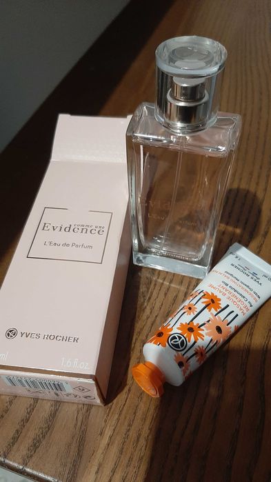 Yves rocher perfumy Evidence,maska regeneracyjna, nowe