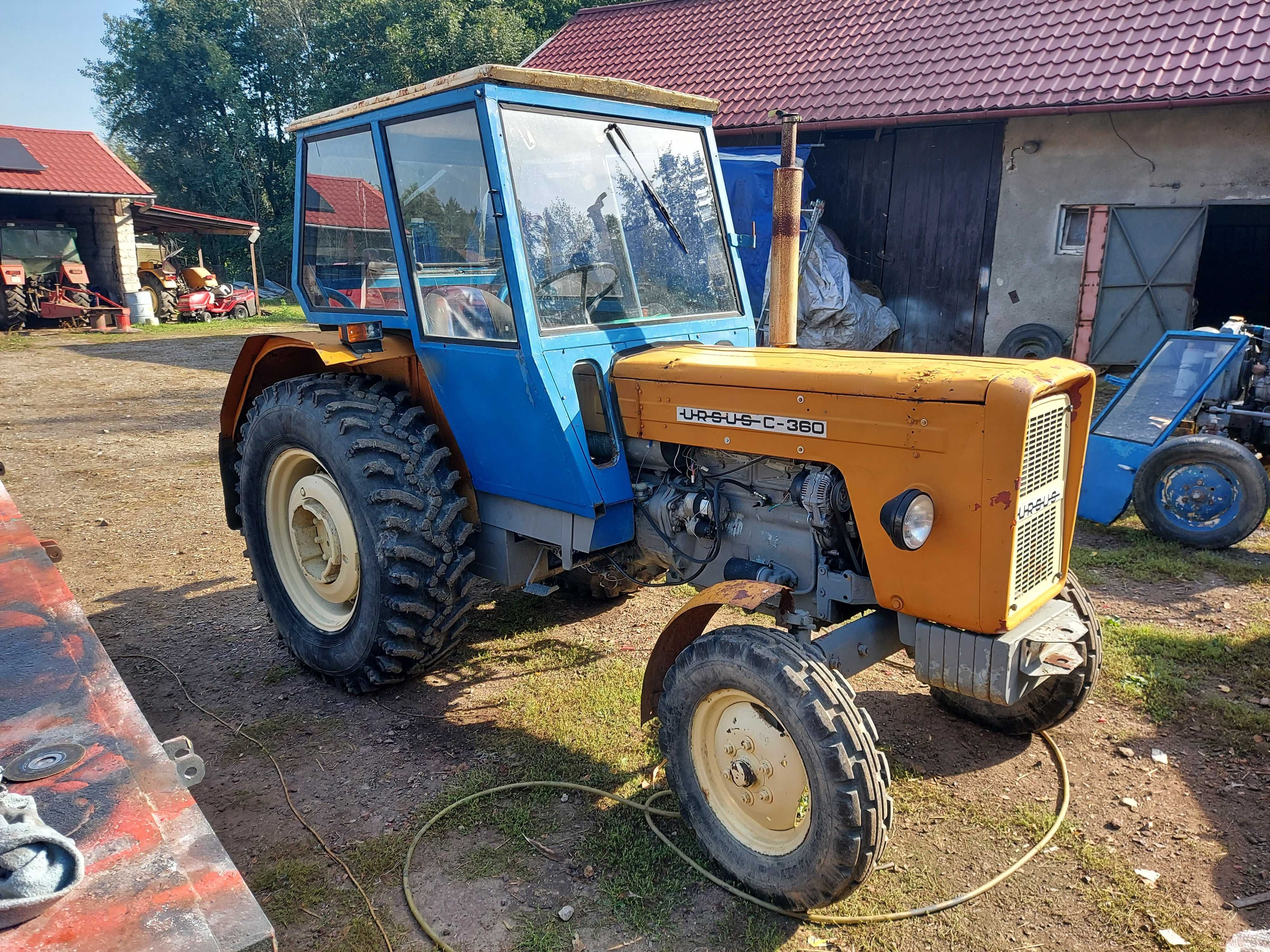 Części ursus c-360  silnik skrzynia różne pokrywa zwolnica oś ostrówek