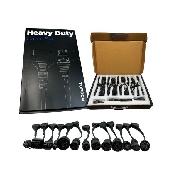 TOPDON Heavy Duty – Kit de Software + Cabos HD (Pesados)