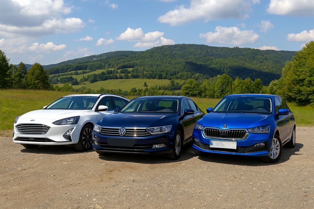 Wynajem wypożyczalnia aut pojazdów samochodów Vw Passat B8 automat
