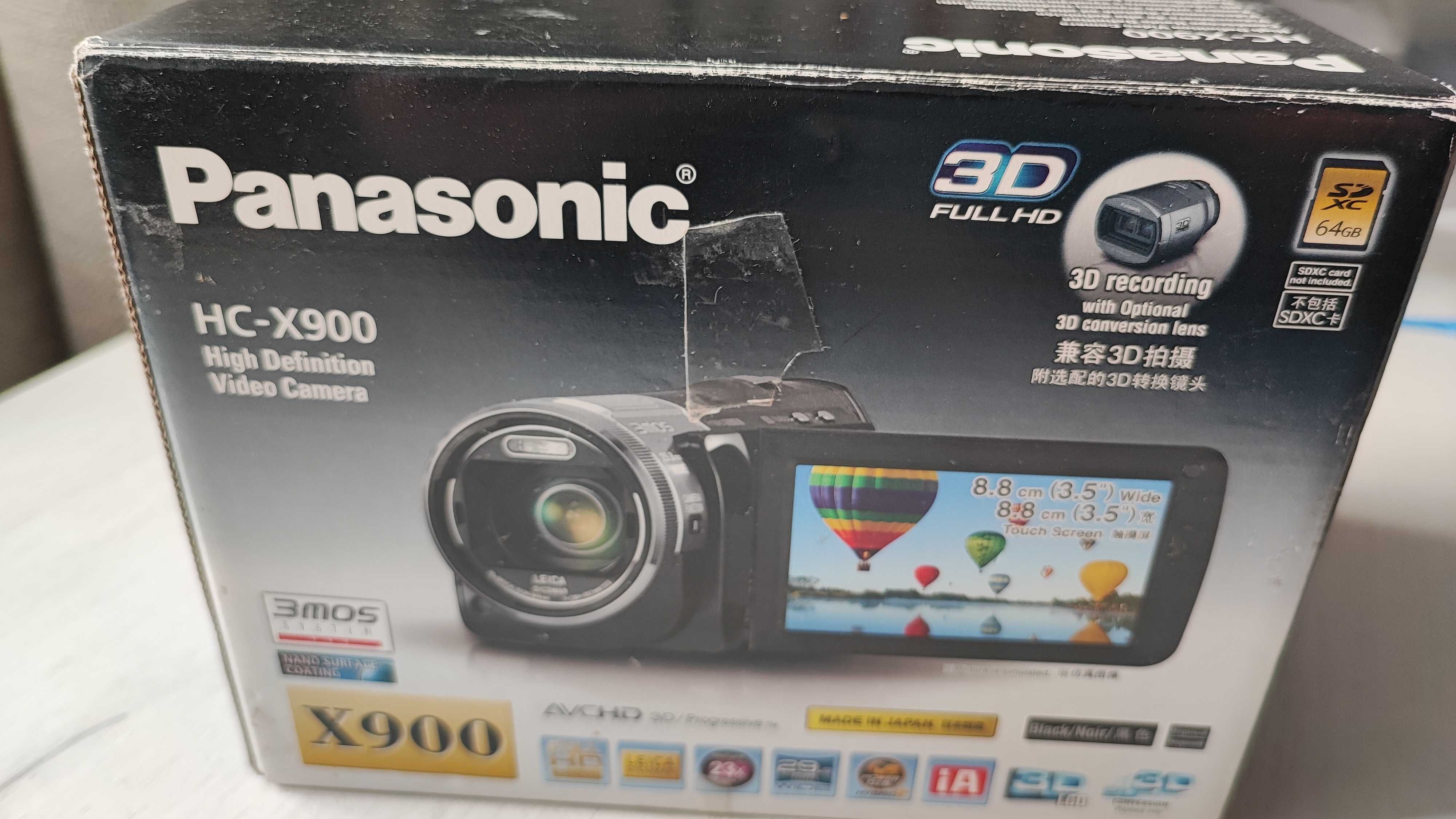 Відеокамера Panasonic HC-X900EE-K