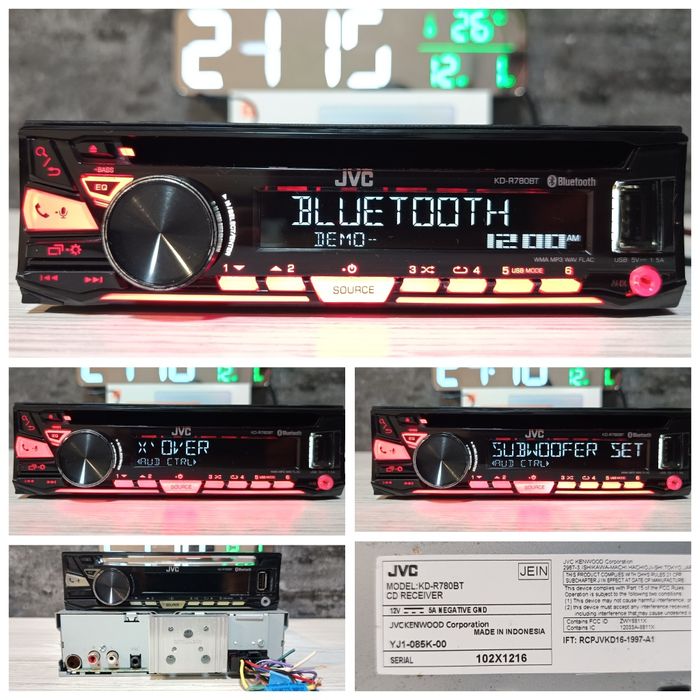 Процесорний JVC kd-r, kd-x ,kd-s/Bluetooth
