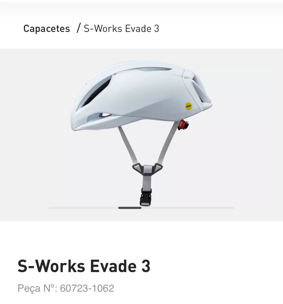 Capacete S-Works Evade 3 Tam L