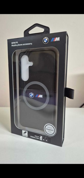 Etui BMW M Silicone do Samsung Galaxy S24 Czarny