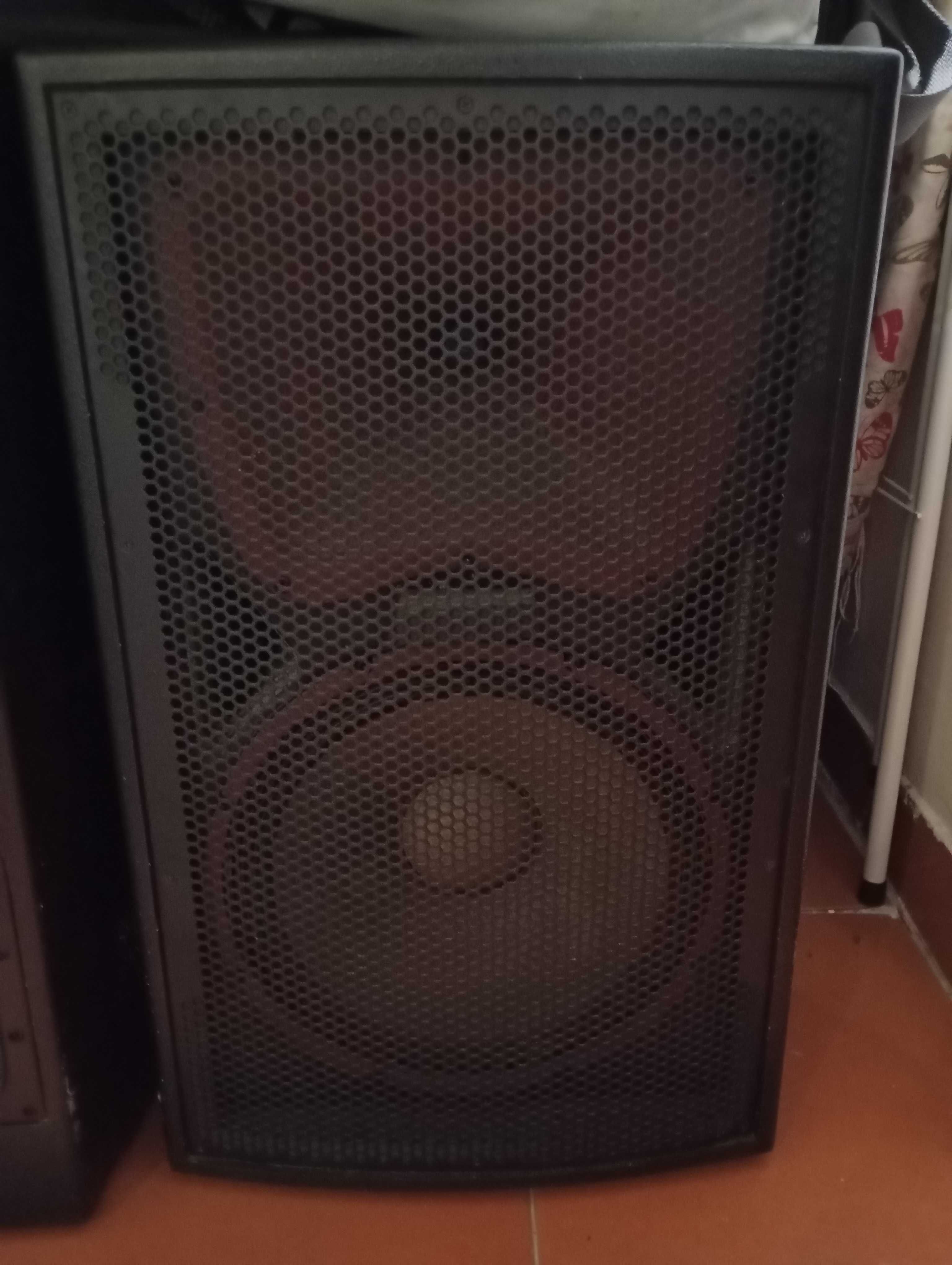 Colunas de som PA