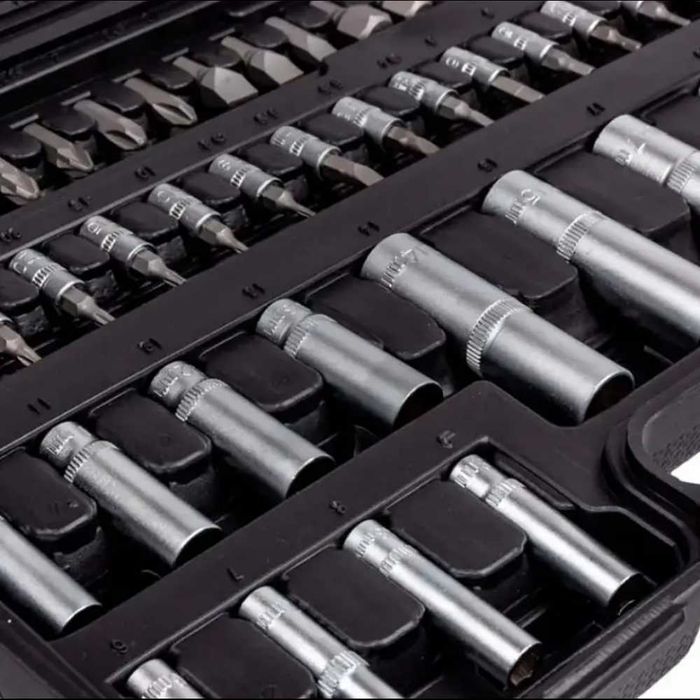 Набор инструментов на 108 предметов в пластиковом кейсе Tools PCS-108