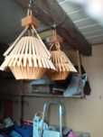 Sprzedam lampy drewniane w stylu boho