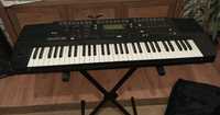 Keyboard Roland e68 +stojak+pokrowiec+14dyskietek+mikrofon sennheiser