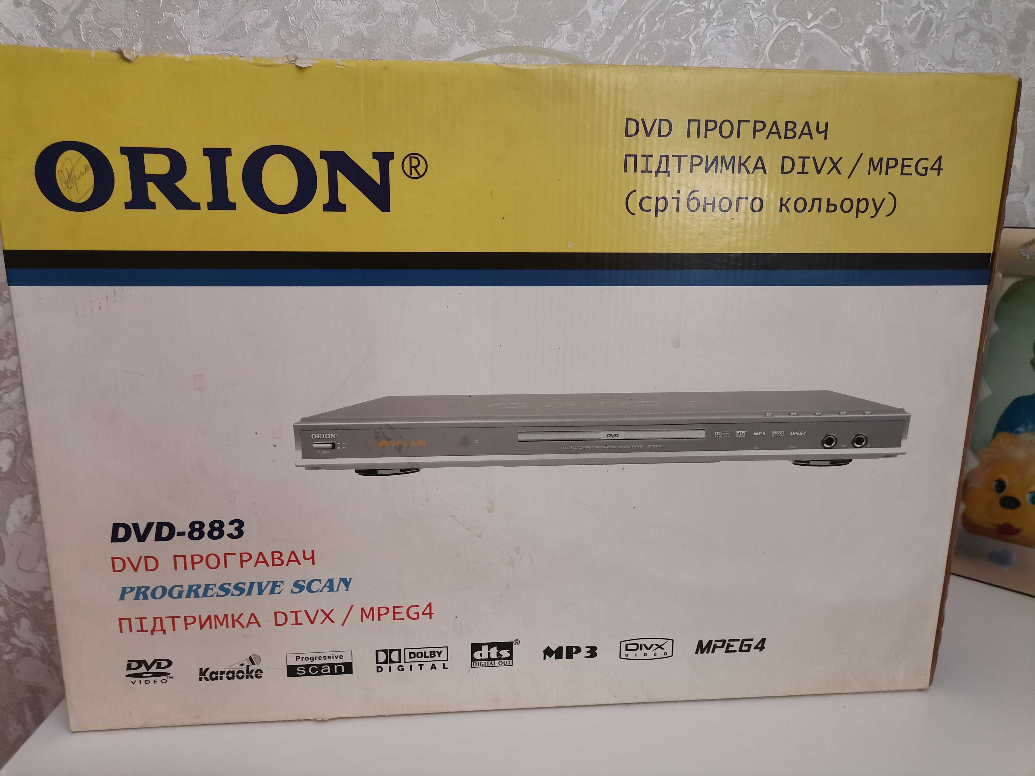 Dvd проигрыватель Orion 883