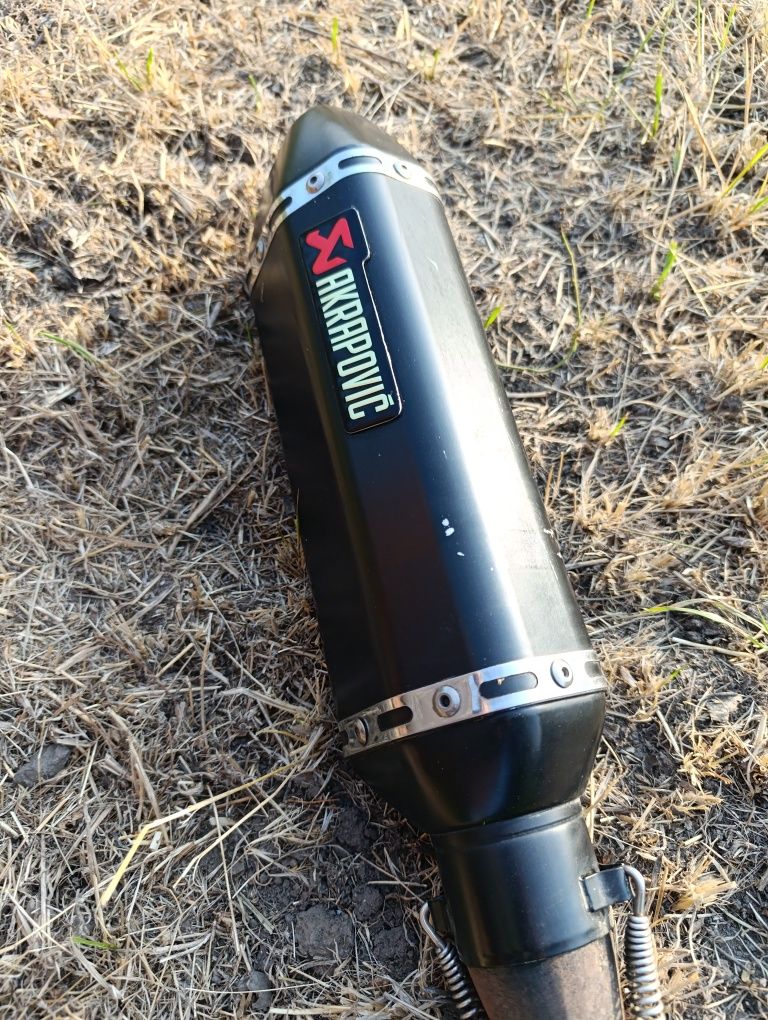 Прямоток acrapovic, колено альфа, дельта, актив
