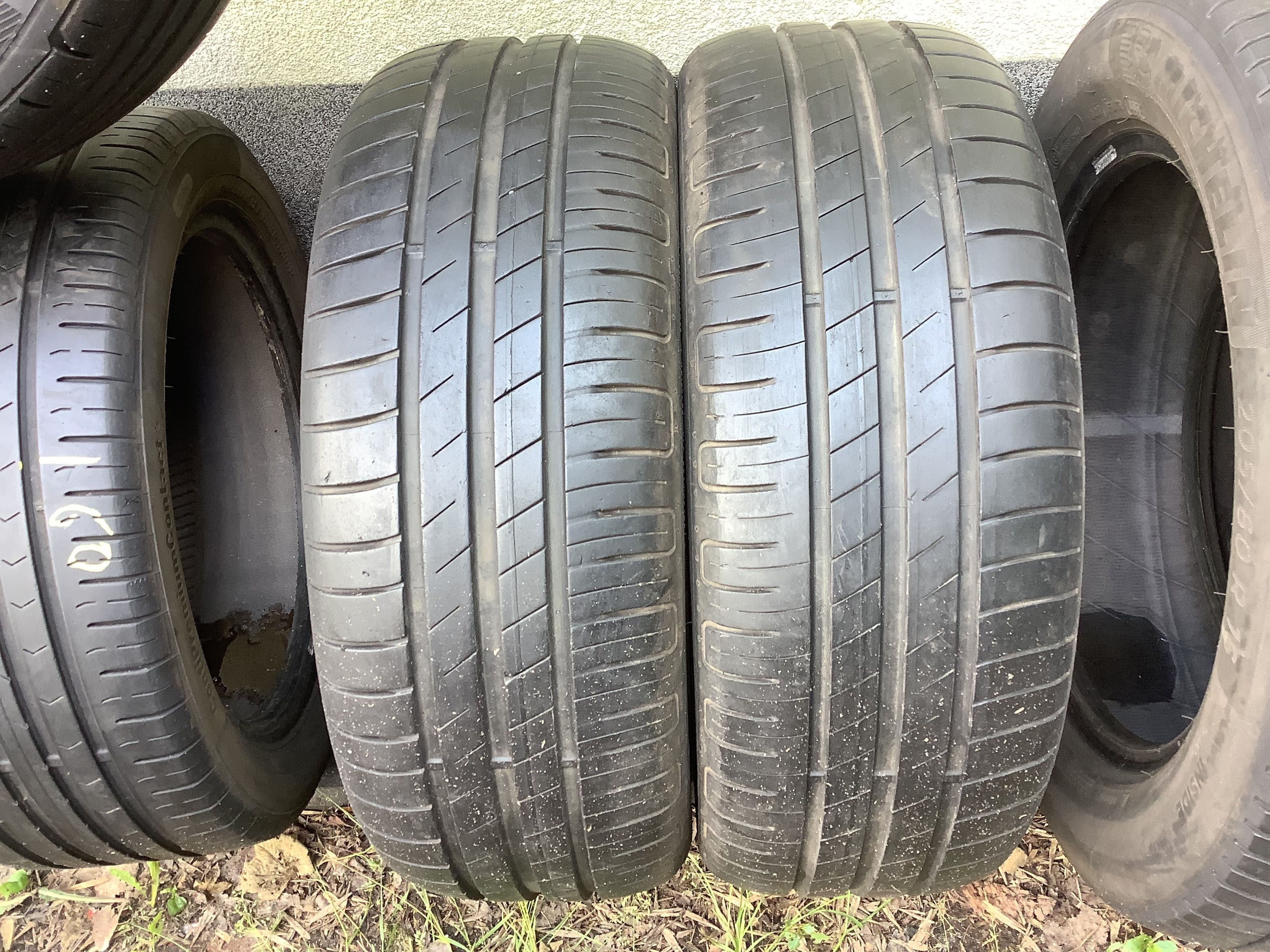 GOODYEAR 195/55r16  2szt opony lato letnie 6.5mm 2015