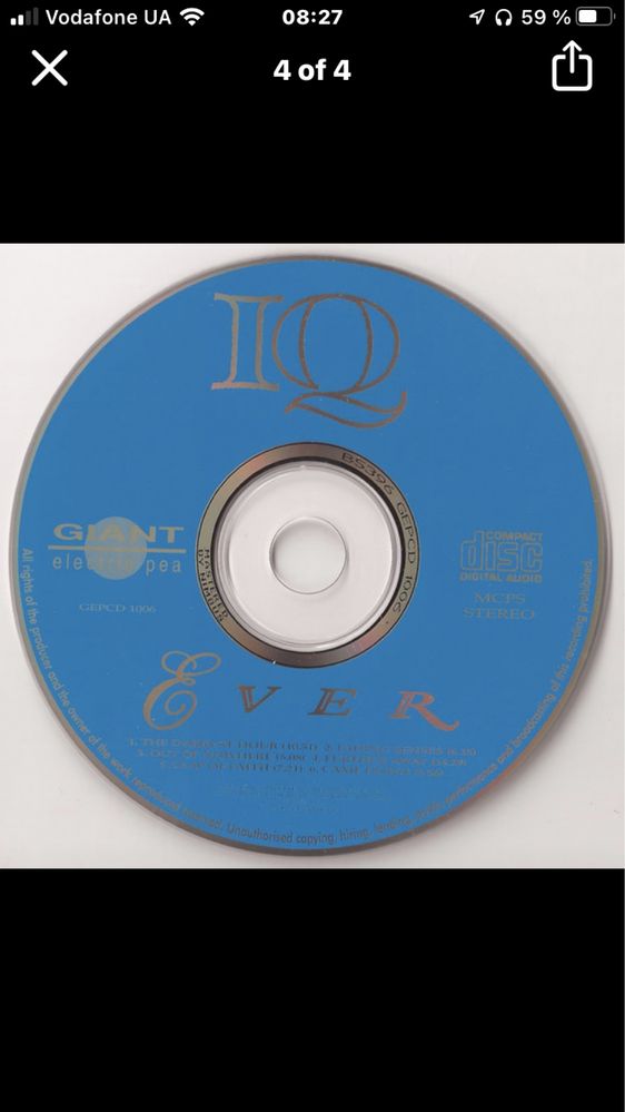 IQ cd ever фирменный