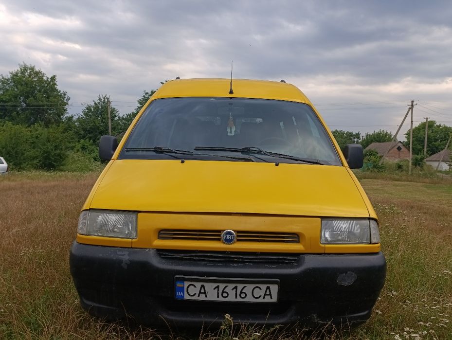 Fiat scudo 1.9 дизель 6 мест