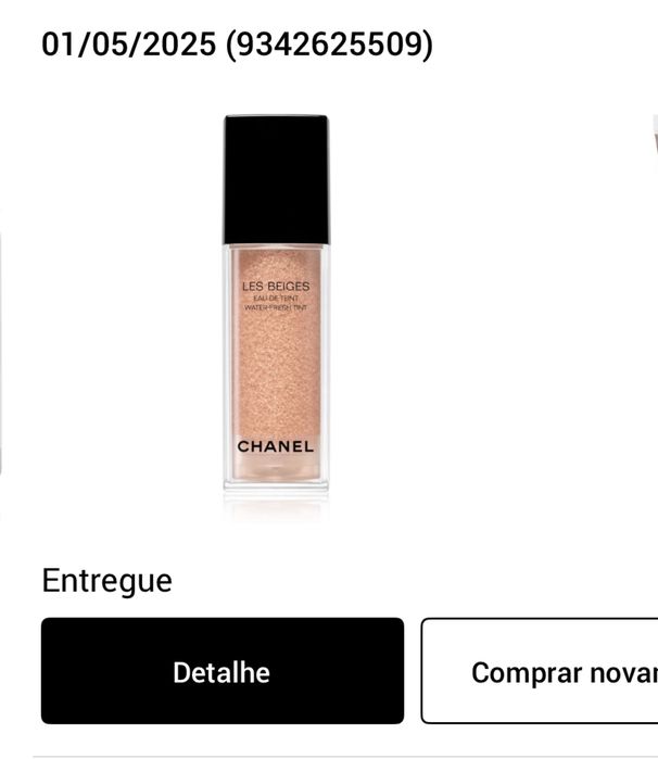 CHANEL les beiges eau de teint Light