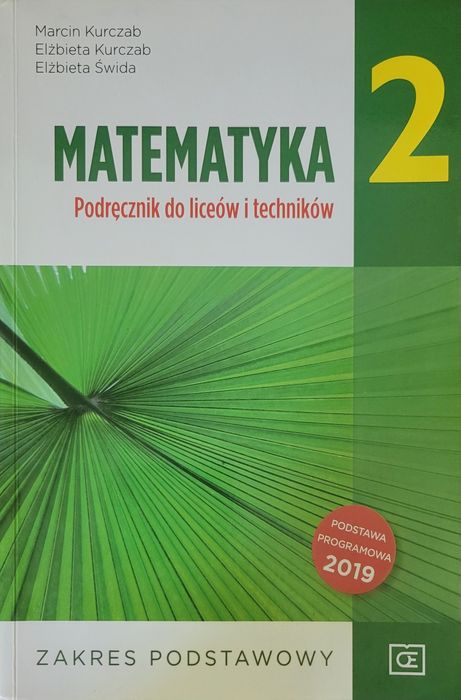 Podręcznik Matematyka 2 Pazdro