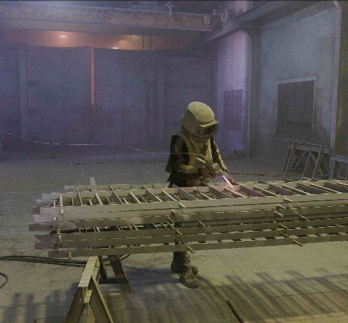 Serviços de decapagem e metalizaçao