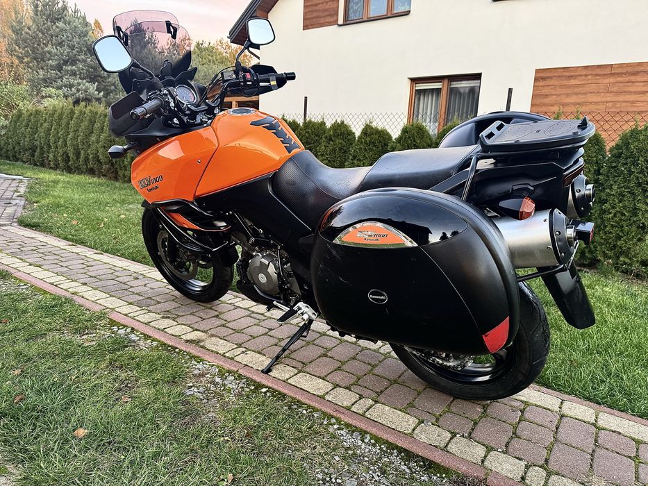 Kawaski KLV1000 jak DL1000 V-Strom