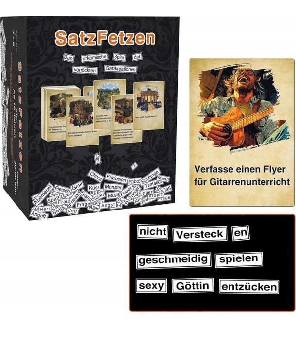 Gra planszowa Satz Fetzen Moses. Verlag.