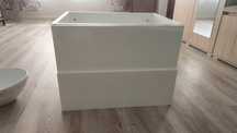 Szafka pod umywalkę wisząca 60x45x46