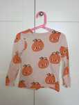 Hm 98 104 h&M bluzka dziewczynka jesień dynie halloween pomarańczowa