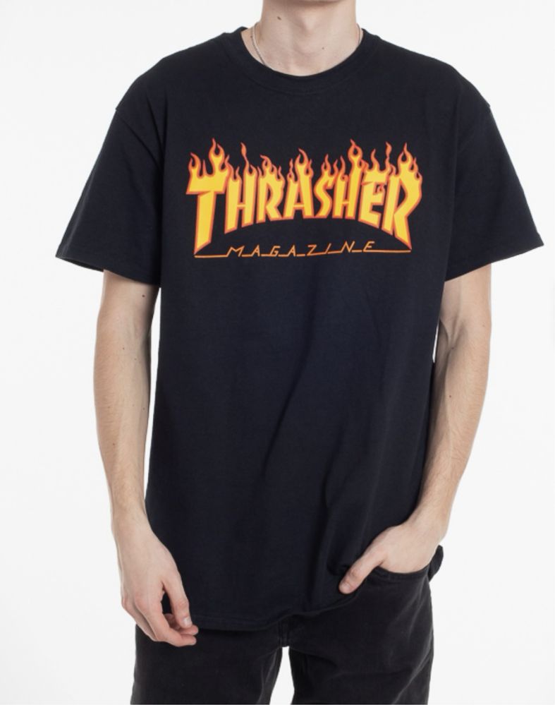 Мужские футболки Trasher Skateboard Трешер скейт
